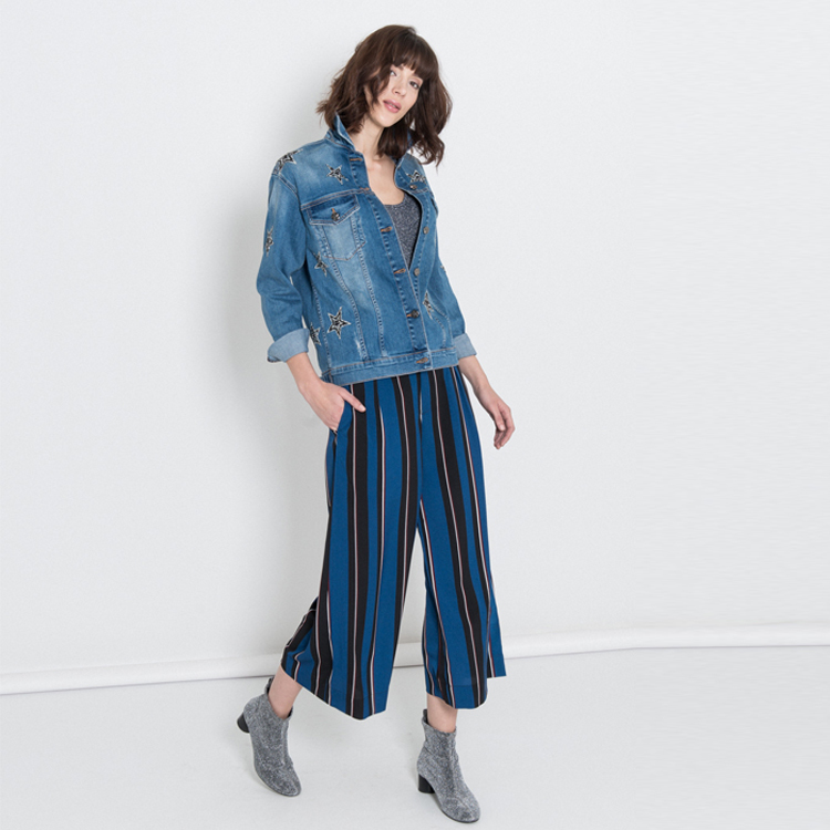 【Silvian Heach】星星牛仔外套