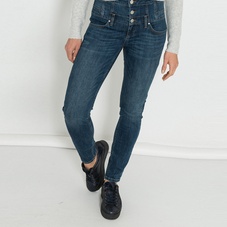 【Silvian Heach】基本款扣子牛仔