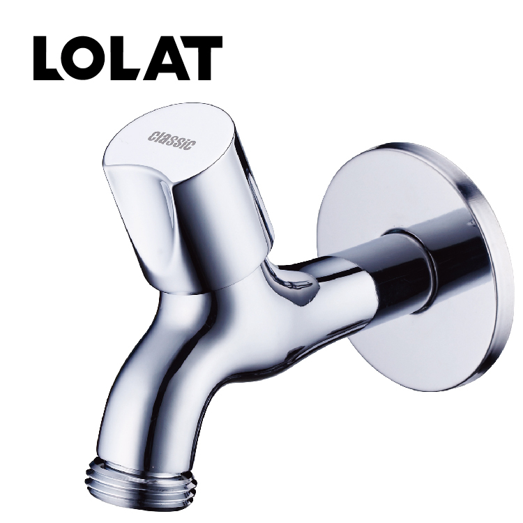 LOLAT六分長栓水龍頭-鉻色LWC1308