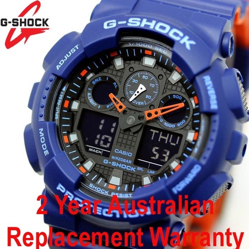 g shock ga 100l 2a