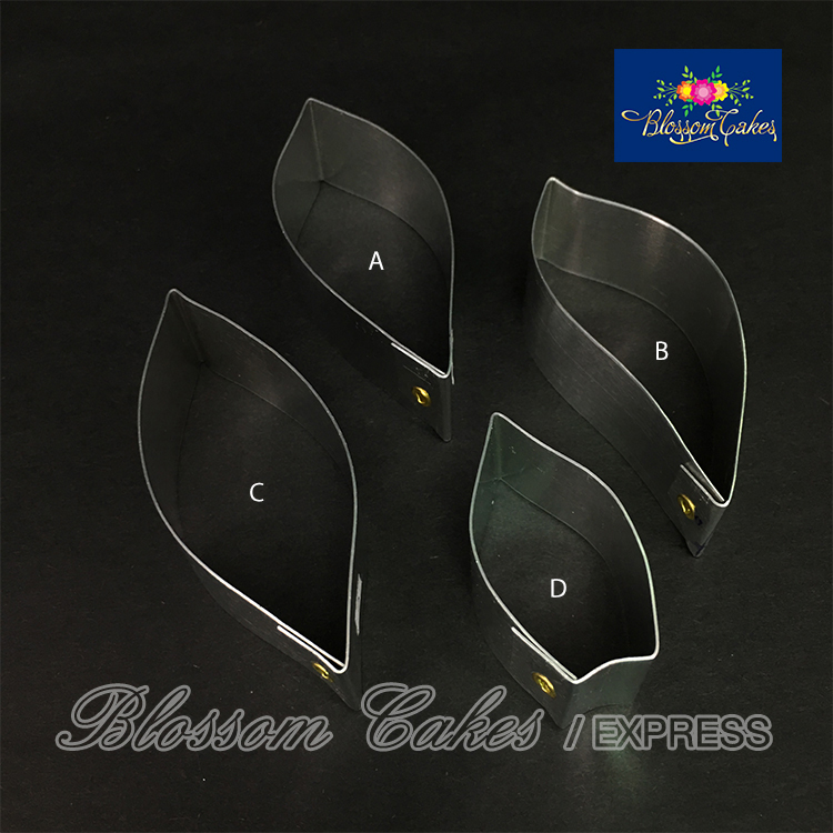 Bauhinia Petal Cutters, Set of 4