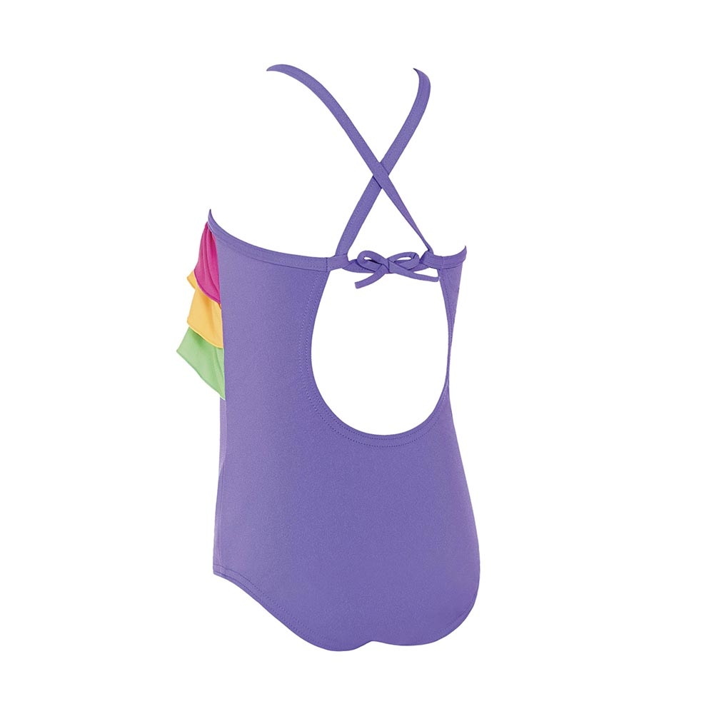 ZOGGS 幼童《蛋糕小姐》小花邊連身泳衣