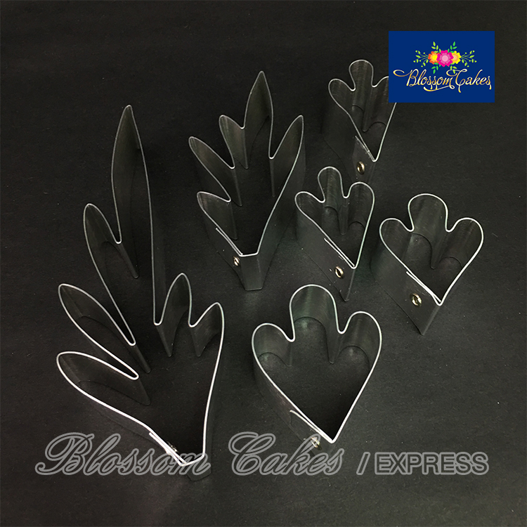 Scabiosa Petal & Leaf Cutters, Set of 6