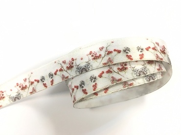 雪景莓果/特級緞面