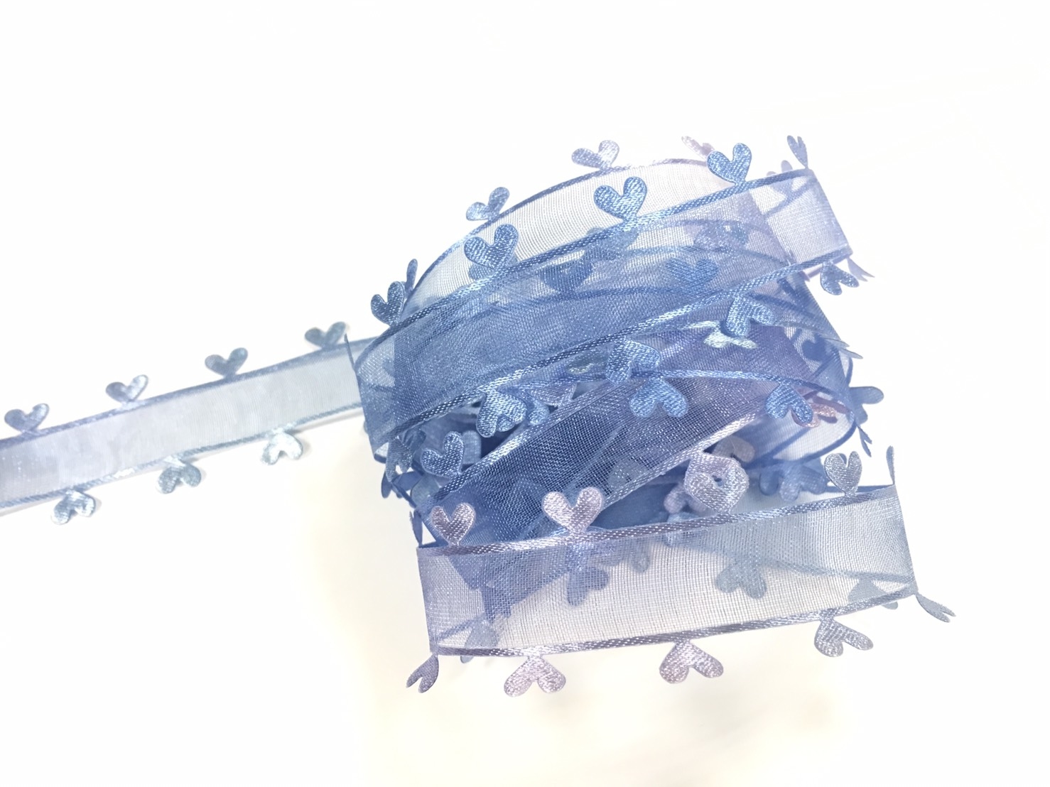 漸層壓邊愛心/27mm