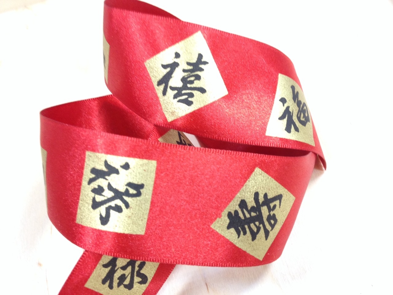 福祿壽禧/雙緞面/38mm