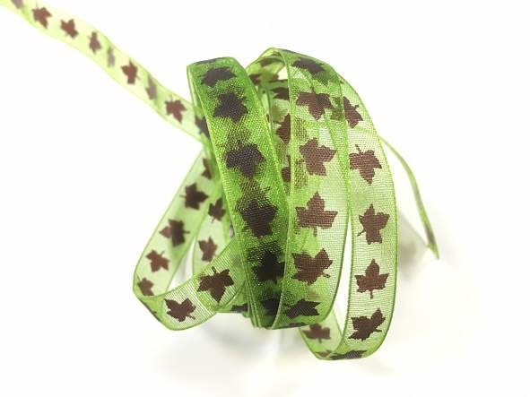 小楓葉/網紗/10mm