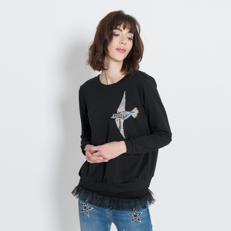 【Silvian Heach】蜂鳥長袖T恤