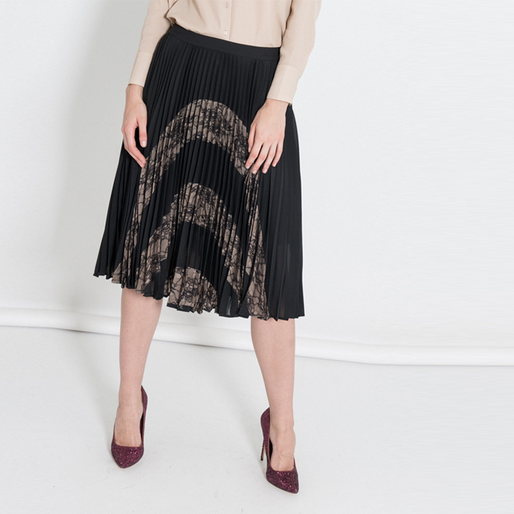 【Silvian Heach】摩登花版短洋裝