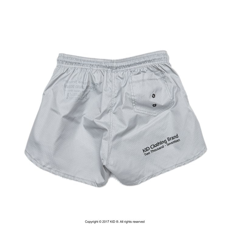 KID ® 蜂巢紋教練短褲 銀灰 (女版)