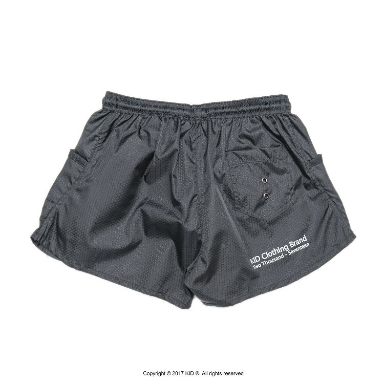 KID ® 蜂巢紋教練短褲 黑 (女版)