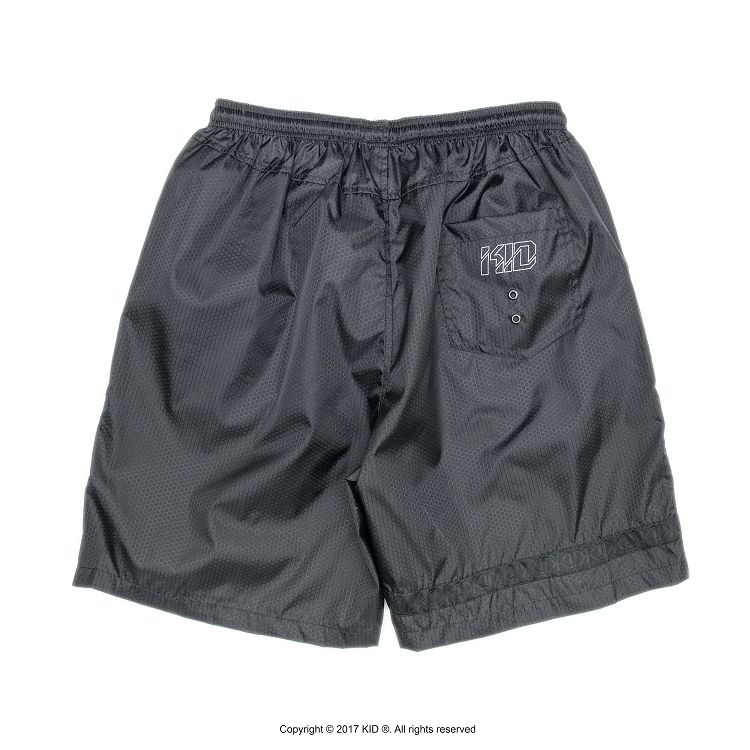 KID ® 蜂巢紋教練短褲 黑