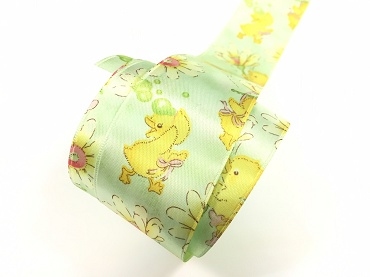 玩耍小鴨/緞面/38mm