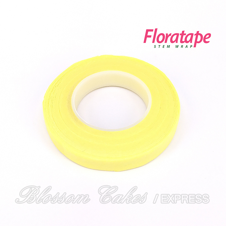 Floratape Stem Wrap - Yellow 1/2" x 90'