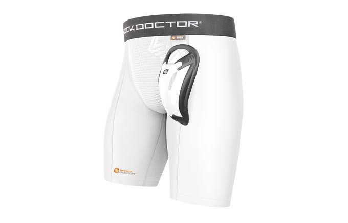 SHOCK DOCTOR Core Compression Short With Bio Flex Cup