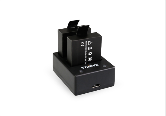 ThiEYE i60 電池套組兩顆電池 送 充電器座充