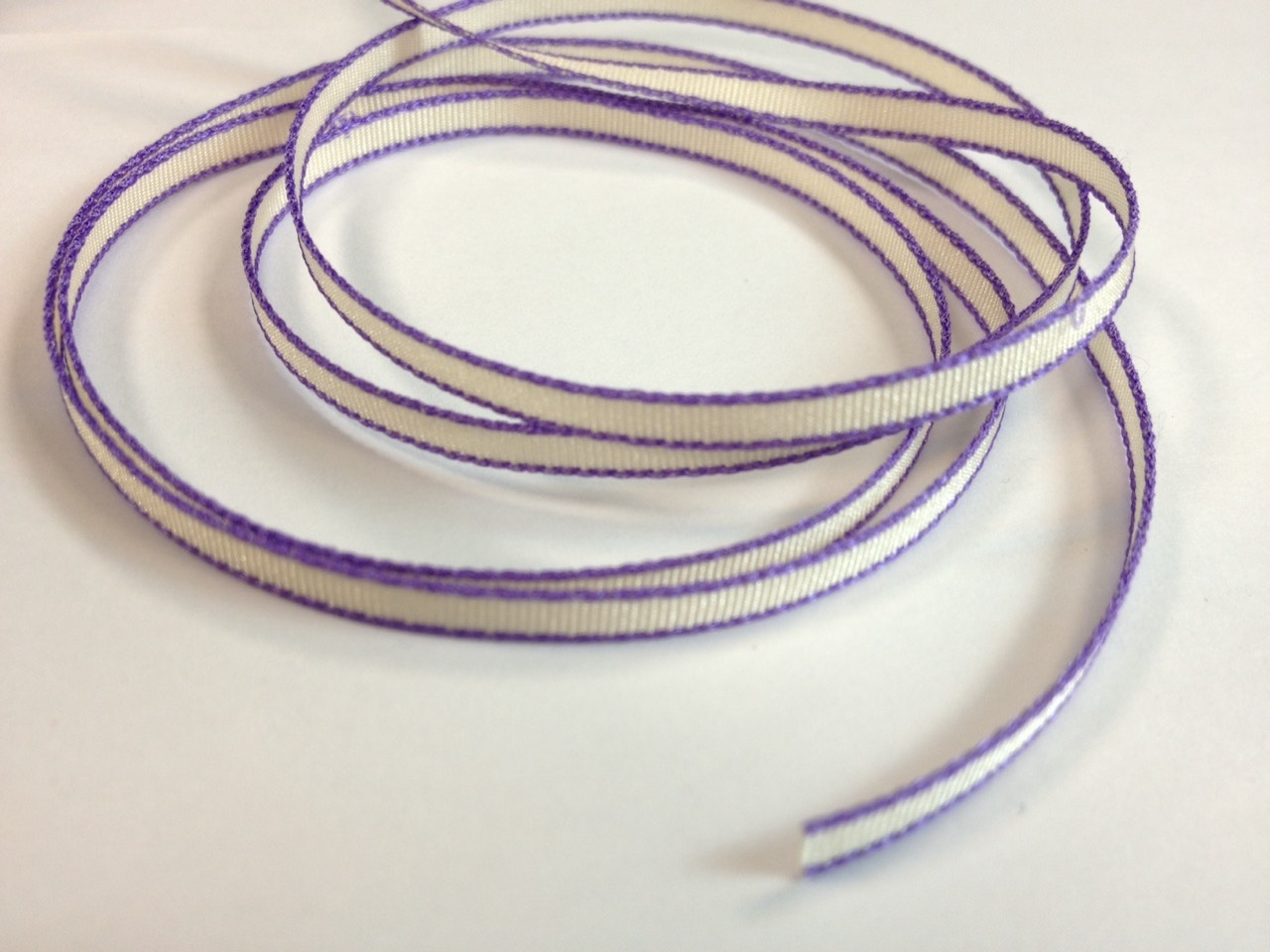 彩邊羅紋帶/細版/4.5mm