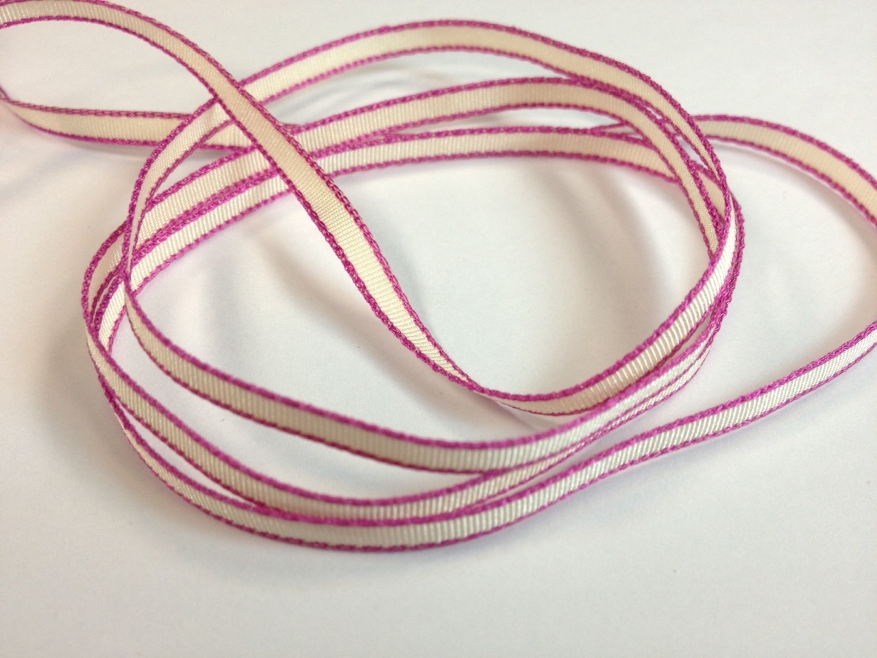 彩邊羅紋帶/細版/4.5mm