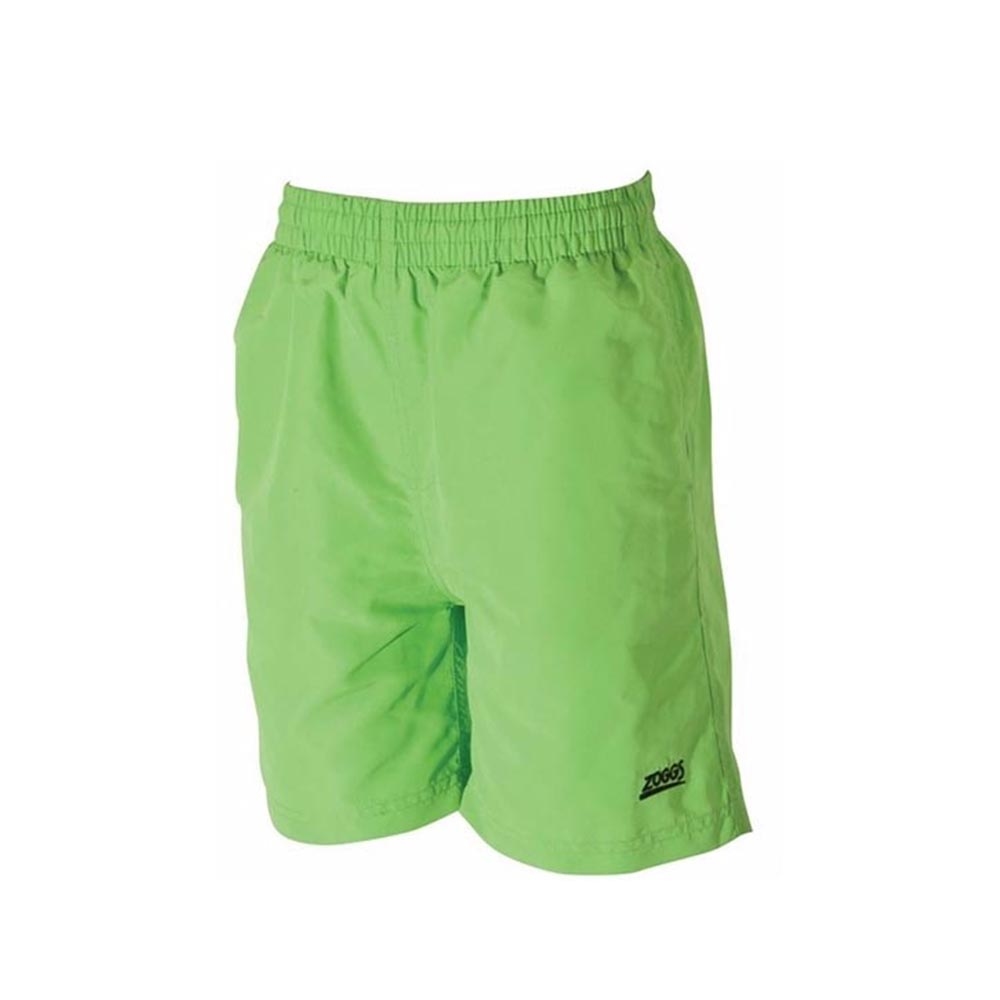 ZOGGS 青少 休閒海灘褲-萊姆綠