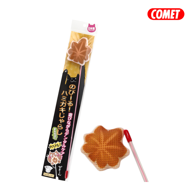 日本製造 貓壹 Necoichi 潔齒逗貓棒 - 楓葉燒 (含木天蓼)