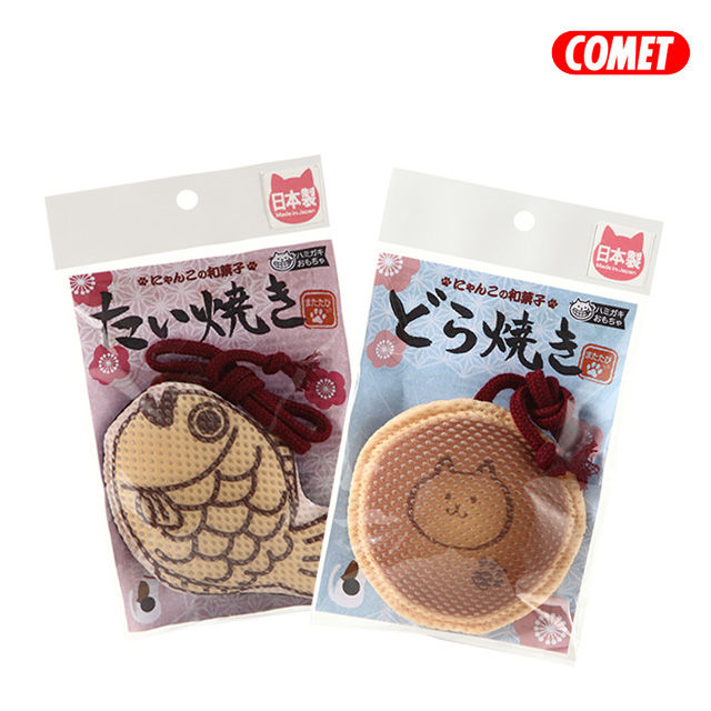 貓壹 Necoichi - 木天蓼潔齒貓玩具 (銅鑼燒,鯛魚燒)