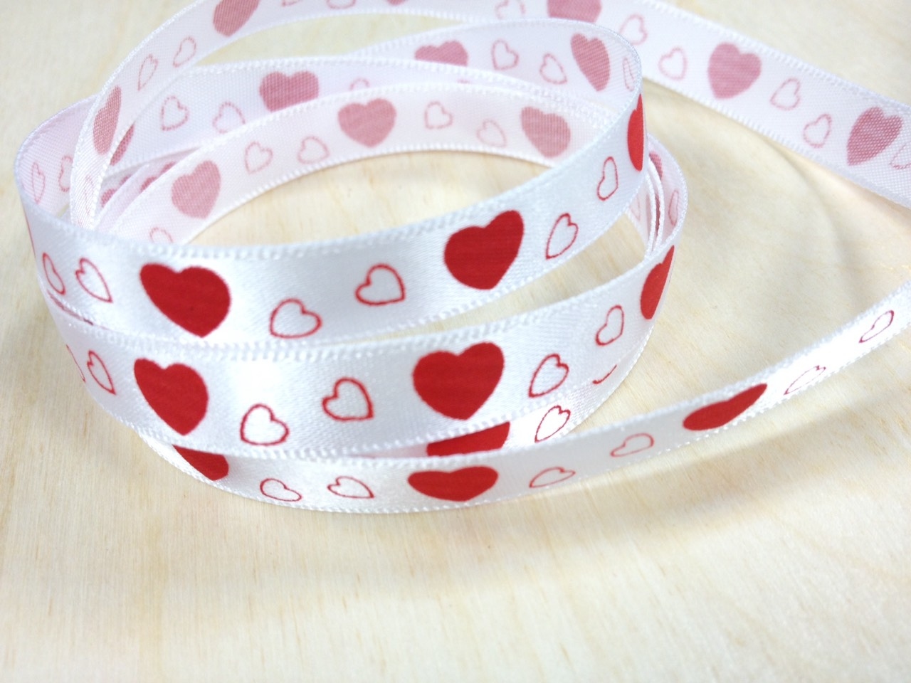 經典大小愛心/緞面