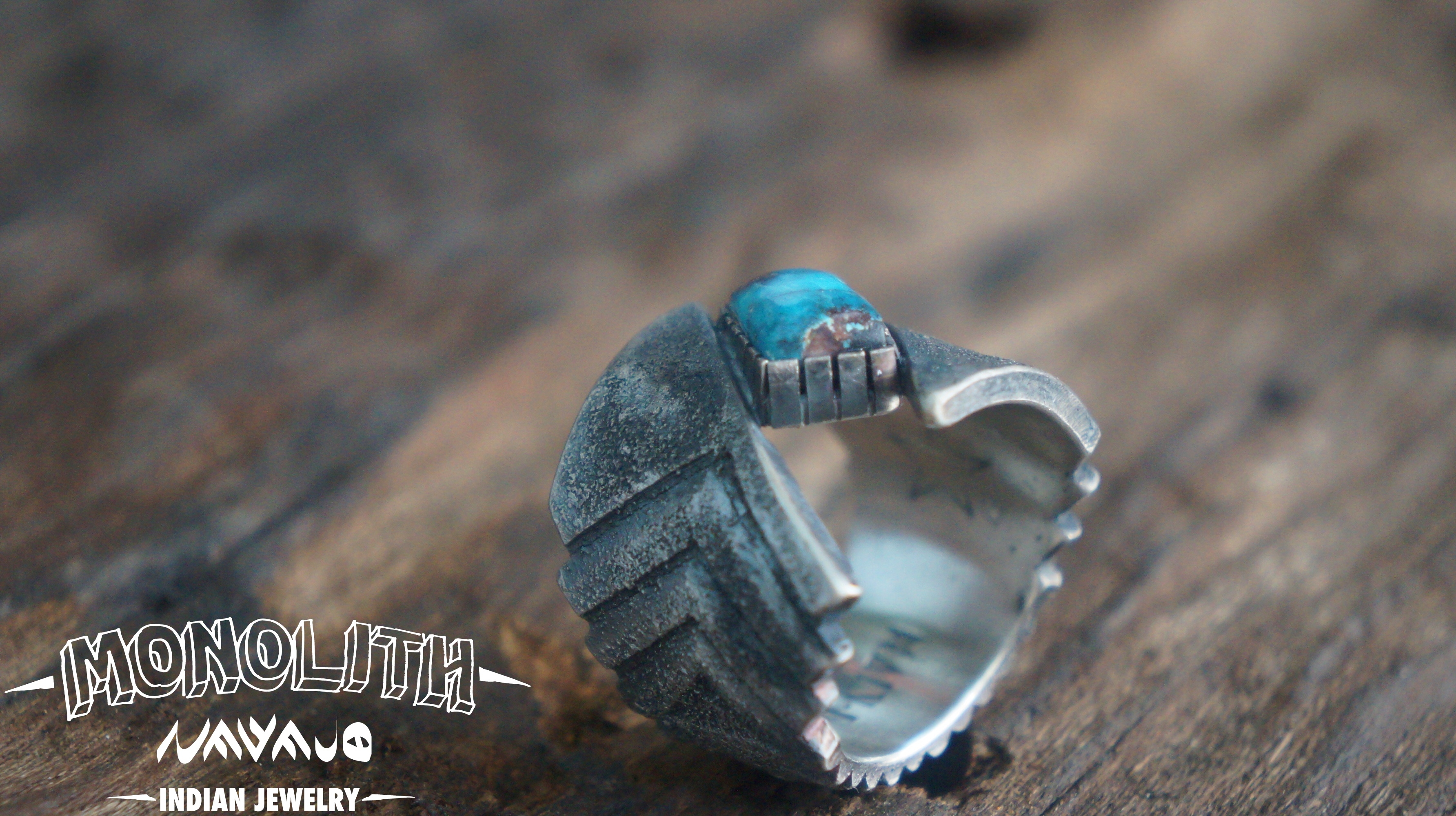 Bisbee Tufa風格打印 【戒指】