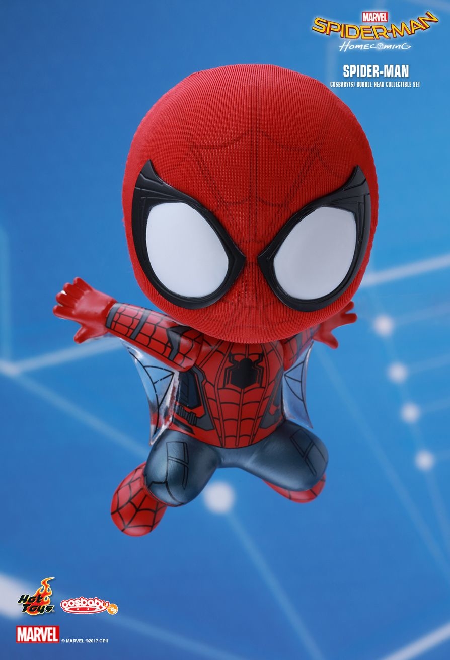 Hot Toys Spider Man Set of 3 Magnetic Cosbaby