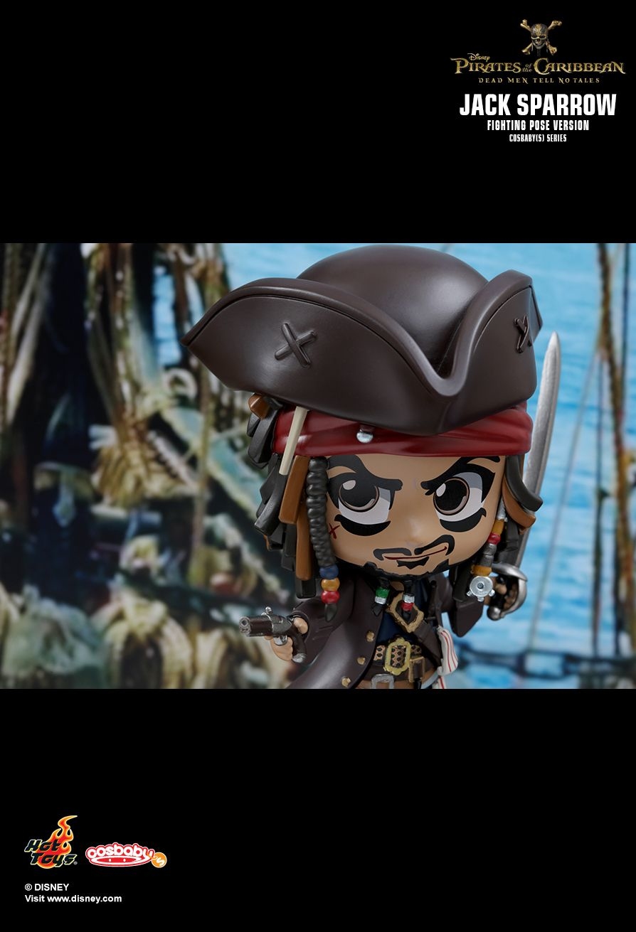 Toys Jack Sparrow Cosbaby Fighting Pose Version Pirates