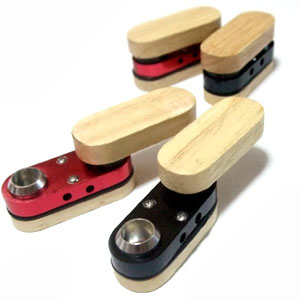 日本進口 Monkey Pipe 111-PC10 折疊式木頭小煙斗