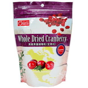 康健生機-美麗果蔓越莓乾 200g/袋 (全顆粒)(買一送一)