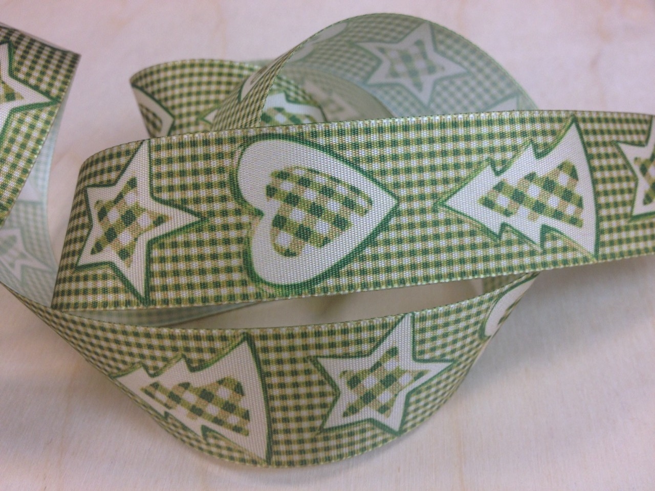 Kuny 野餐風格聖誕緞帶