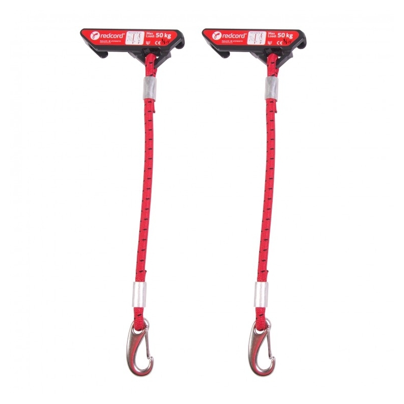 Redcord elastic cord 30 cm , red , high resistance (one pair)