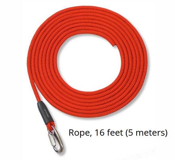 Redcord rope , red , 5 m