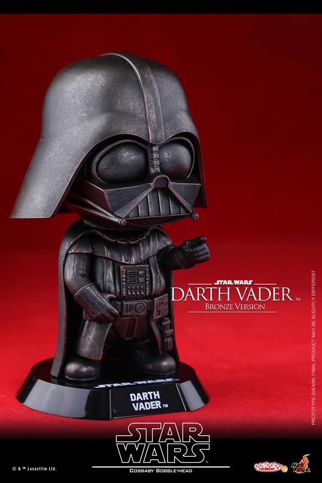 Hot Toys Star Wars Darth Vader Cosbaby Bronze version