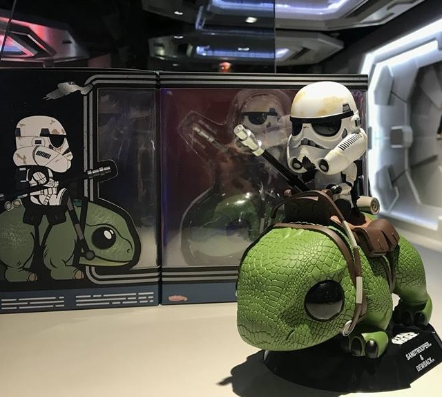Star Wars Sandtrooper \u0026 Dewback Cosbaby