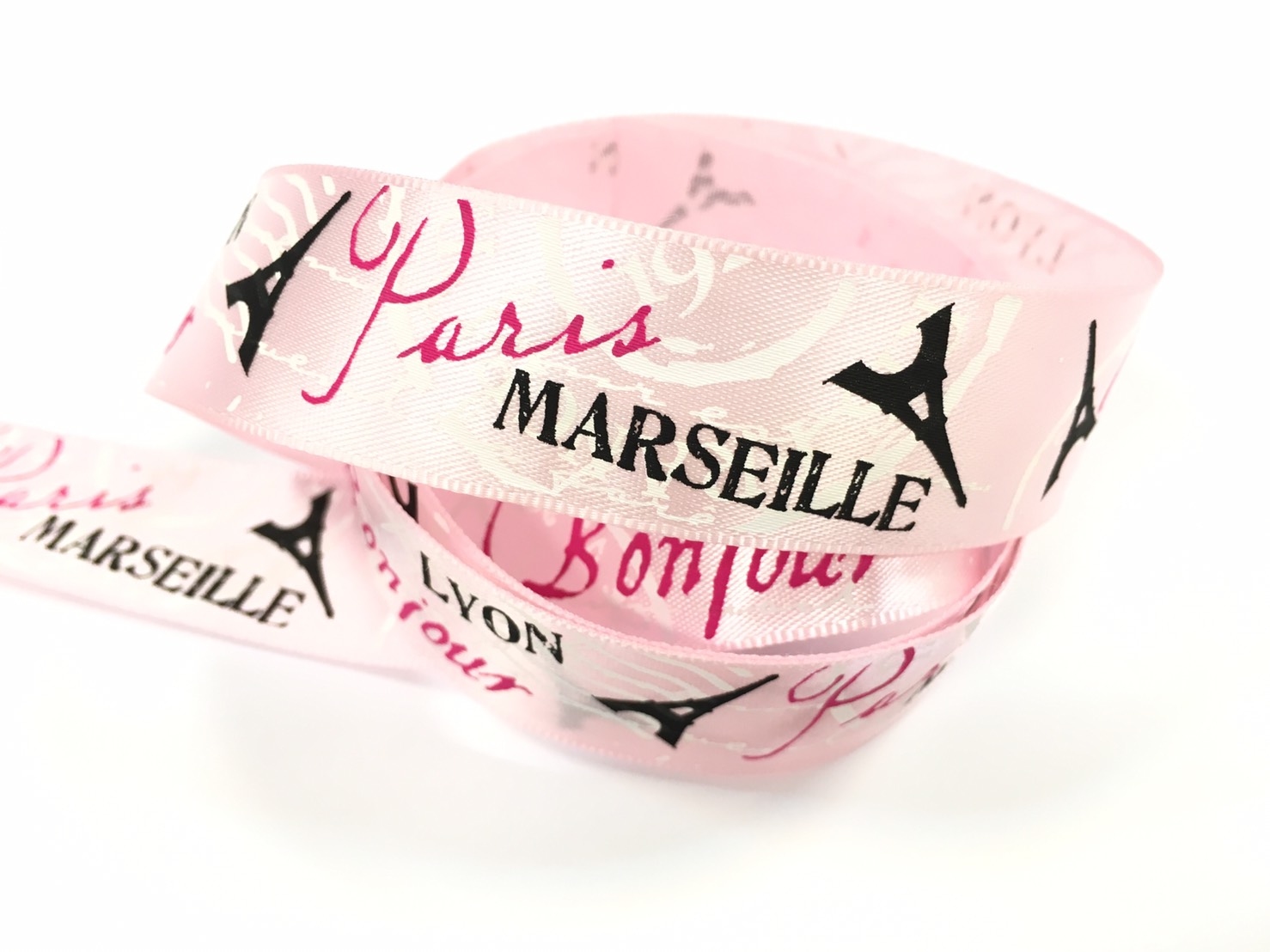 巴黎鐵塔/單緞面/22mm