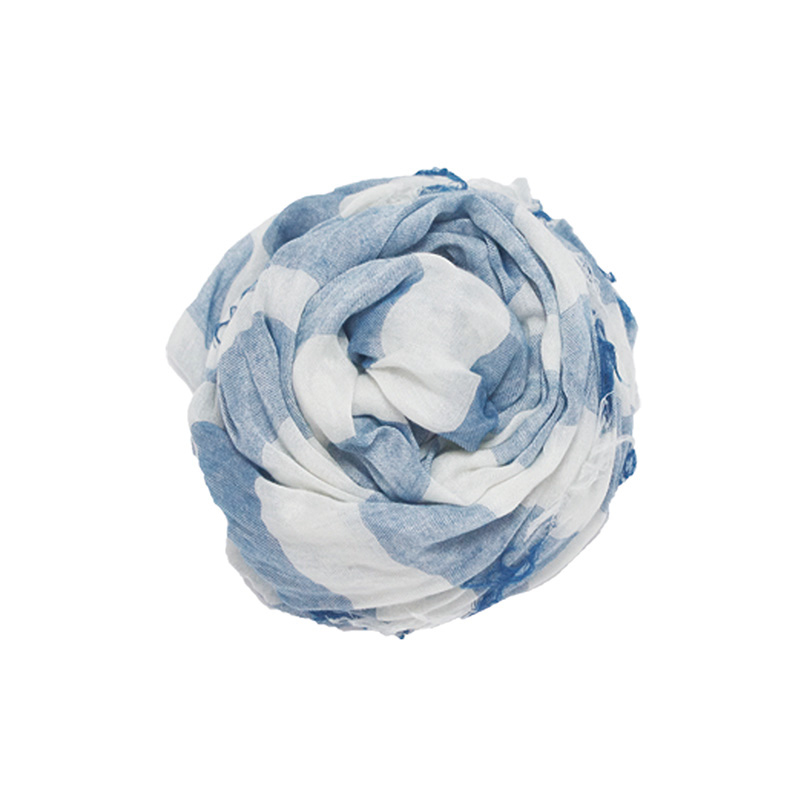 膠原蛋白涼爽美膚絲巾 - 琉璃霧