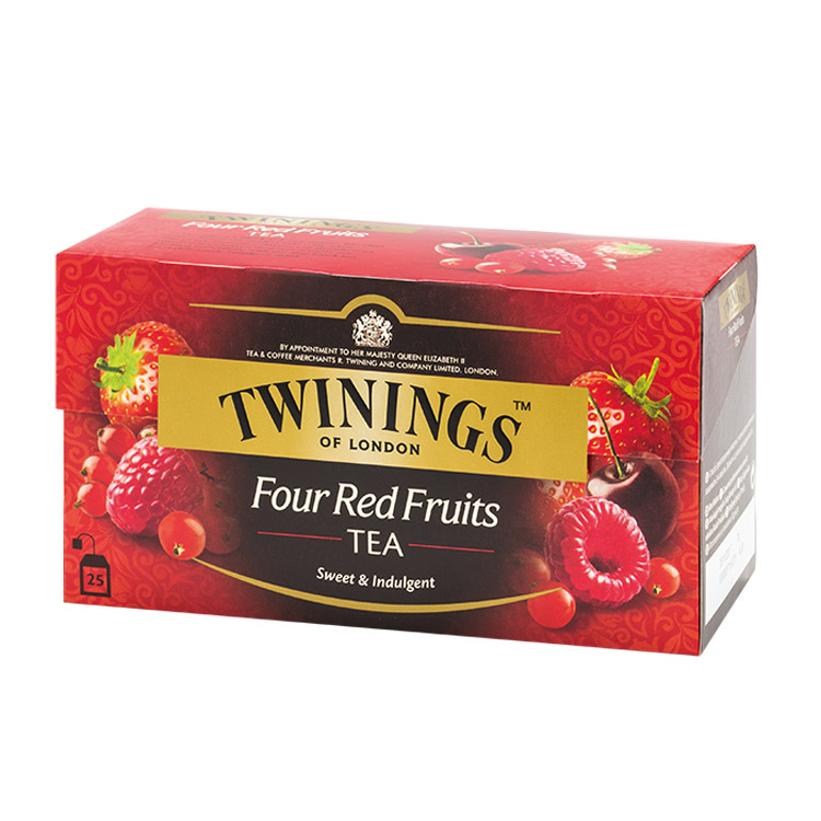 TWININGS 唐寧茶 四紅果茶 2g 25入 Four red fruits tea