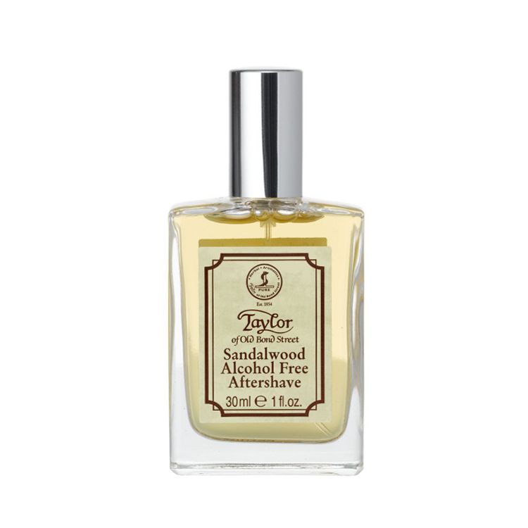 英國 Taylor of Old Bond Street 經典檀香 鬍後水 / 鬚後水（無酒精 / 30ml）