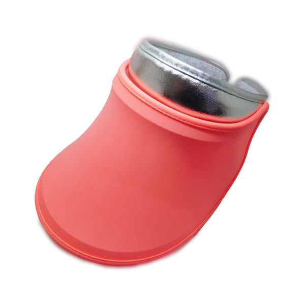 SUNSOUL/HOII/后益-時尚亮面伸縮帽 UPF50+ 紅光