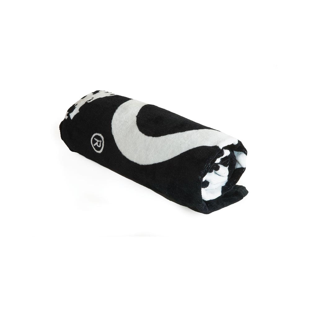 ZOGGS 運動專用浴巾-黑