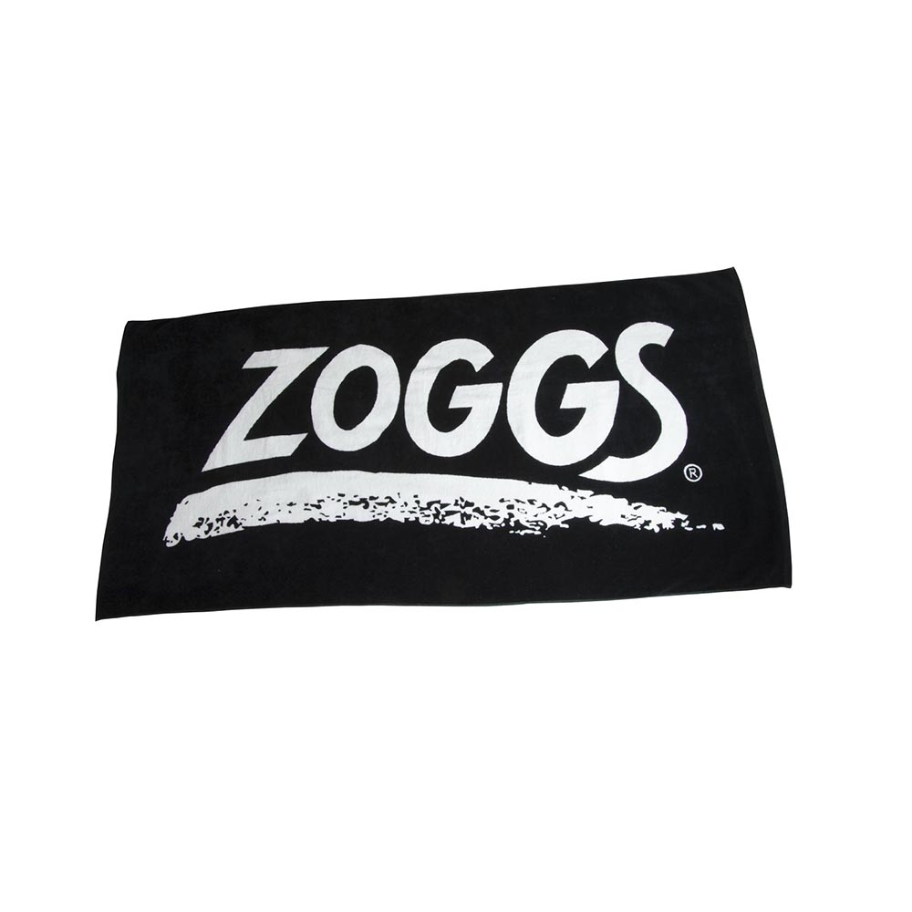 ZOGGS 運動專用浴巾-黑