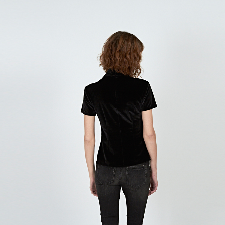 【Silvian Heach】高領短袖上衣