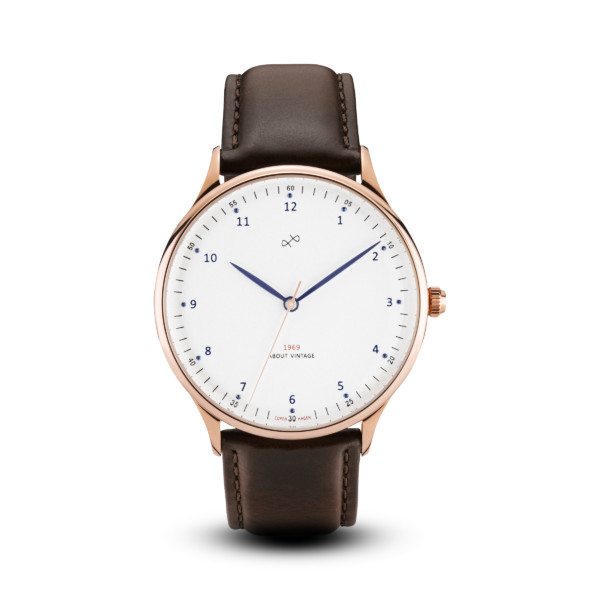 1969 Rose Gold/White (39mm)