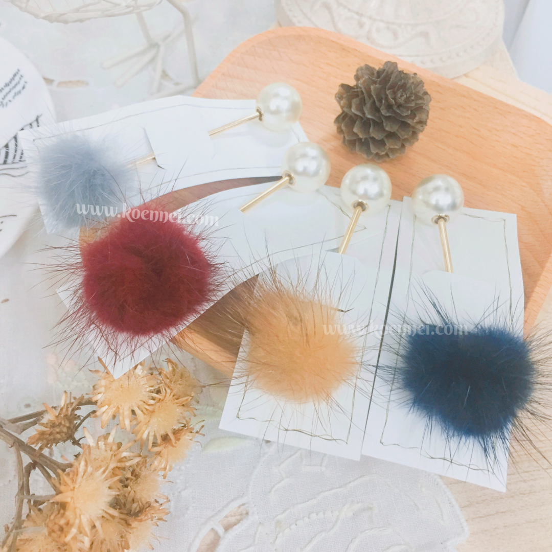 日本毛毛髮棒髮簪