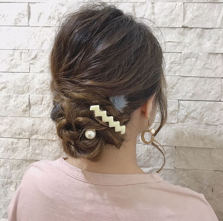 日本毛毛髮棒髮簪