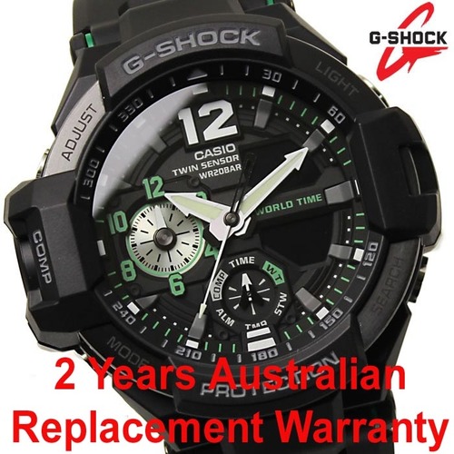 casio twin sensor wr20bar