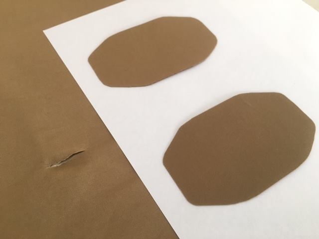 SotoLabo-天幕修補片-沙色-L