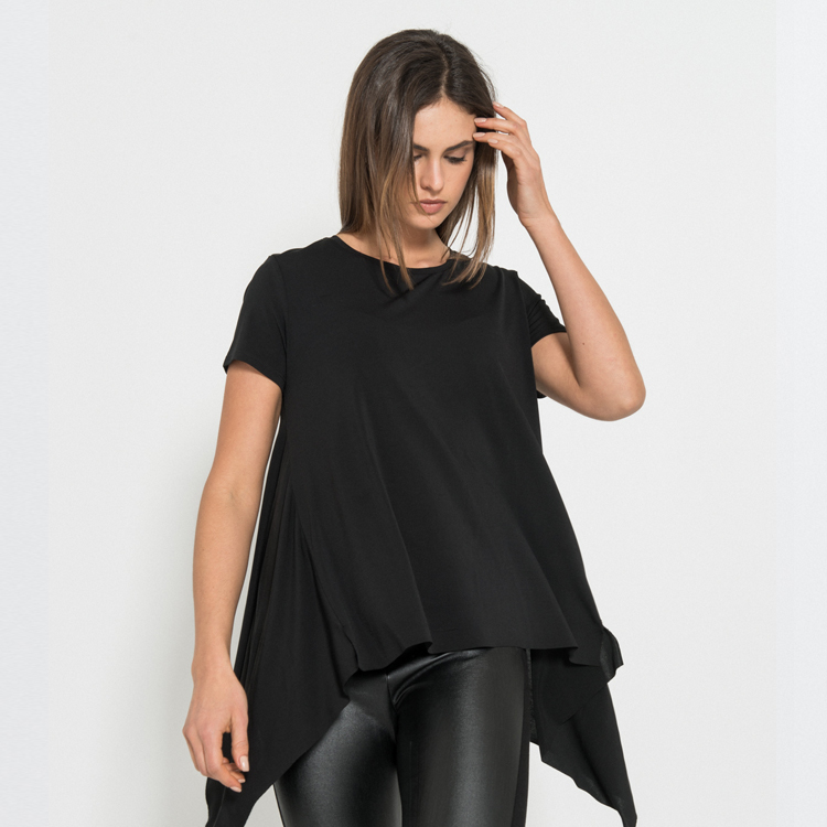 【Silvian Heach】傘狀下擺短袖T恤